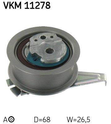 Galet tendeur de courroie de distribution (Galet tendeur de courroie crantée) SKF ref. VKM 11278
